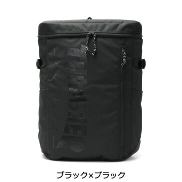 【楽天カードで29倍 | 6/15限定】 スラッシャー リュック THRASHER バックパック Benchmark Backpack Box リュックサック スクエア ボックス 25L B4 大容量 スケーター 通学リュック 通学 高校生 部活 旅行 メンズ レディース THR-102