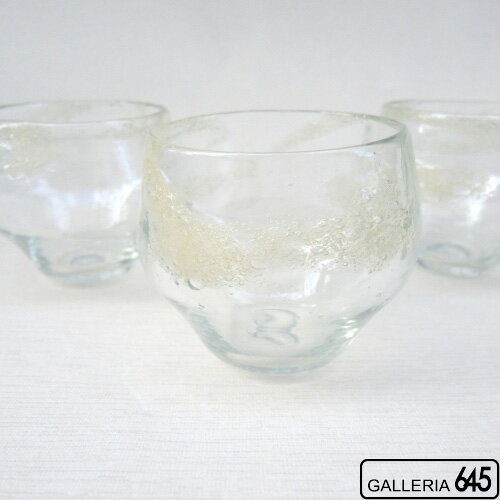 泡巻丸グラス：吹きガラス工房彩砂（ルリ）：086006のサムネイル