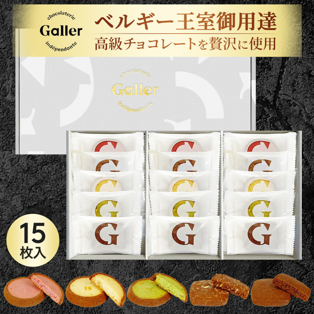 お菓子 ギフト ガレー チョコレート クッキー 15枚入 5種 詰め合わせ 送料無料 父の日 2024 スイーツ セット 有名 人気 ランキング おしゃれ 高級 チョコ 個包装 小分け 会社 職場 常温 手土産 プレゼント おかし 父の日 早割 り お中元 御中元