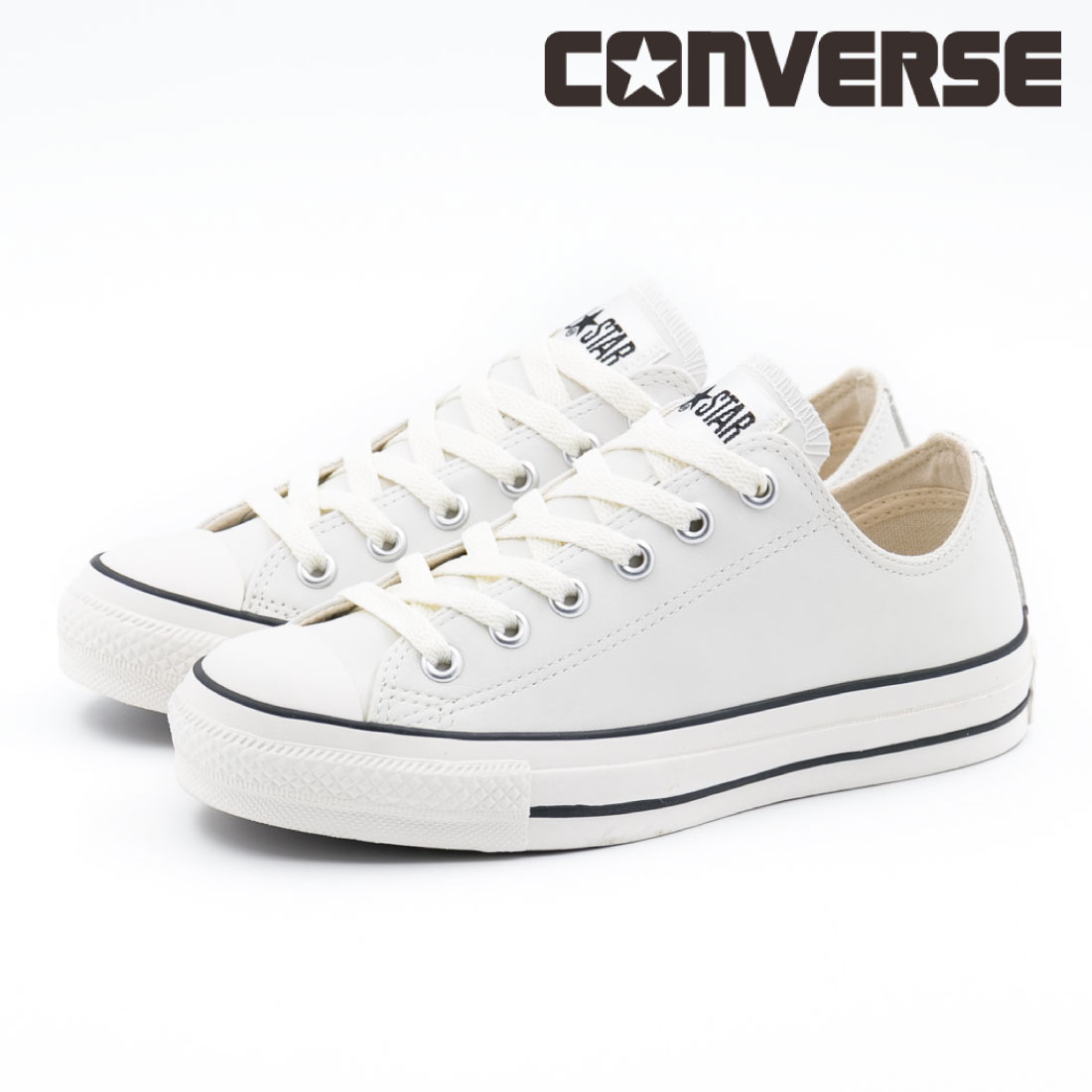 CONVERSE 2023秋冬新作 コンバース レザー オールスター 日本製 