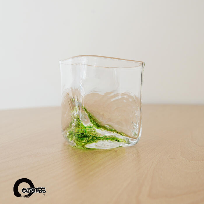 乐天商城 - キラキラきれいな　色工房　ロックグラス　作家 手作 贈り物 日本製