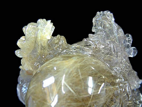 【楽天市場】ルチル水晶 龍彫刻：ギャラリーメイスン