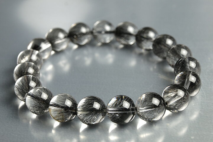 10mmフラワー太陽プラチナルチルブレスレットファイナルグレード++　ブラジル産