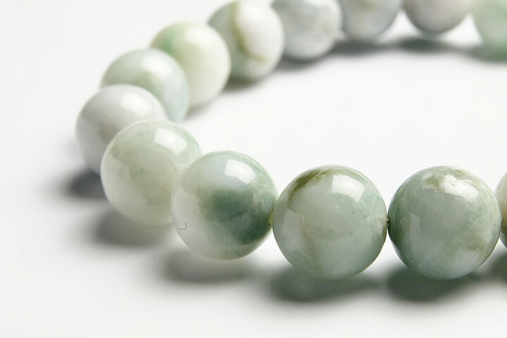 10mm糸魚川翡翠(糸魚川ヒスイ)ブレスレット　プレミアムグレード　原産地証明書付