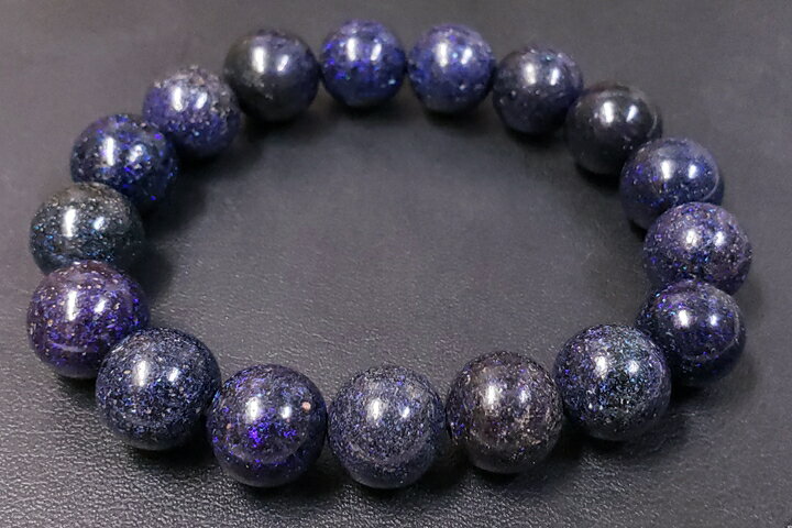 11mmブラックオパールブレスレット 5Aグレード シャイニングタイプ