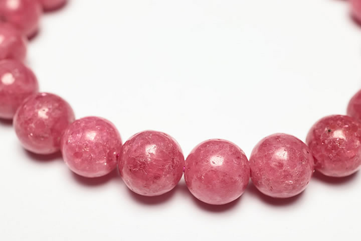 8.5mmロシア産ロードナイトブレスレット ファイナルグレード++