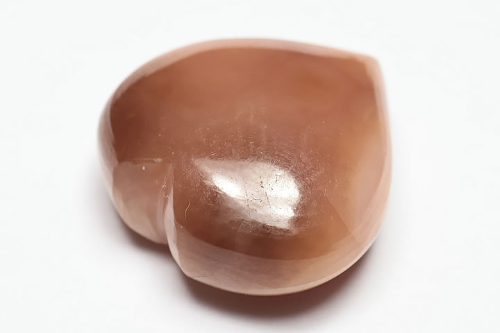 北海道産　インカローズ　ロードクロサイト　ハートタンブル