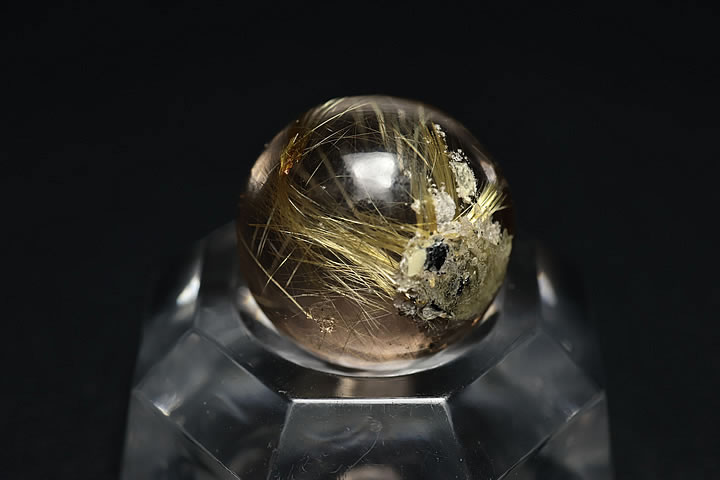 18mmゴールドルチル丸玉 ファイナルグレード