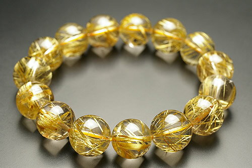 世界最高品質30Aグレード14mmルチル水晶ブレスレット