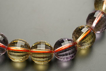 10mm最高級品5Aアメトリンカットブレスレット