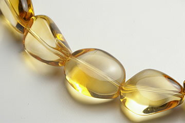 最高級品5A純天然シトリンナゲットブレス