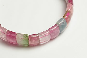 トップクオリティアフガントルマリンキャンディーカラーバングルブレス