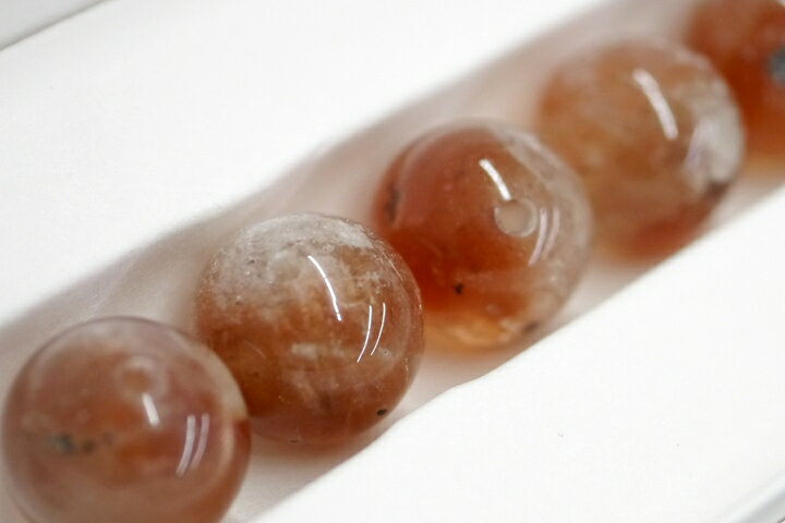 12mmサンストーン極上粒売りビーズ