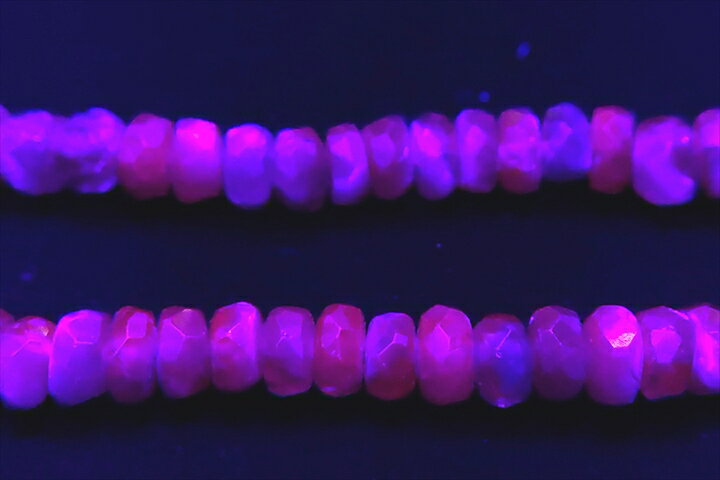 アレキサンドライト　ボタンカット　連売り40センチ(インド加工)