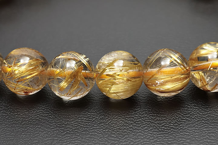 Rakuten - 10mm12Aタイチンゴールドルチル 粒売り