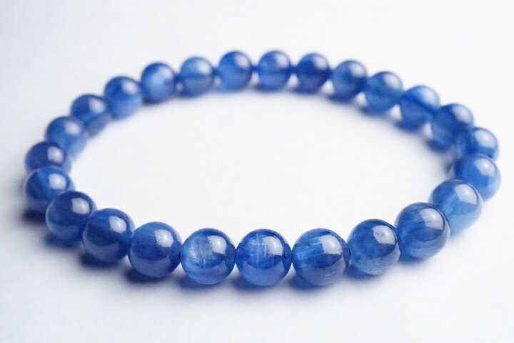 7.5mmカイヤナイトブレスレット ファイナルグレード+++ ブラジル産