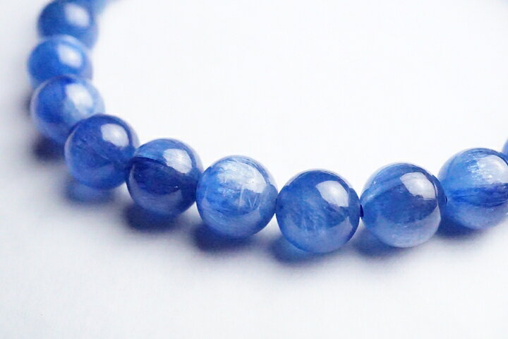 7mmカイヤナイトブレスレット ファイナルグレード+++ ブラジル産
