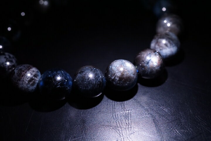 10mmスターアクアマリンブレスレット ファイナルグレード++