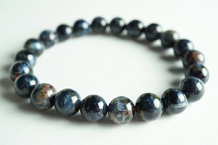 8mmブルーピーターサイトブレスレットファイナルグレード　南アフリカ産