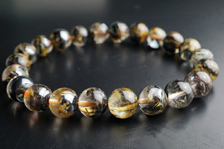 8.5mmキャッツアイ太陽ルチルブレスレット　ファイナルグレード