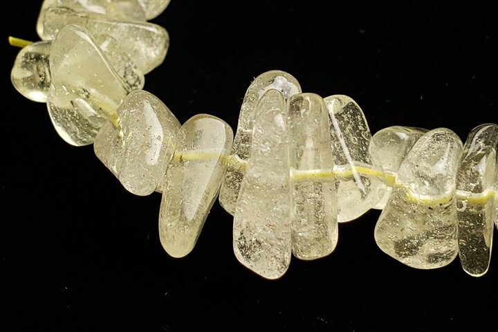 リビアグラス(リビアングラス)チップスブレスレット　ファイナルグレード