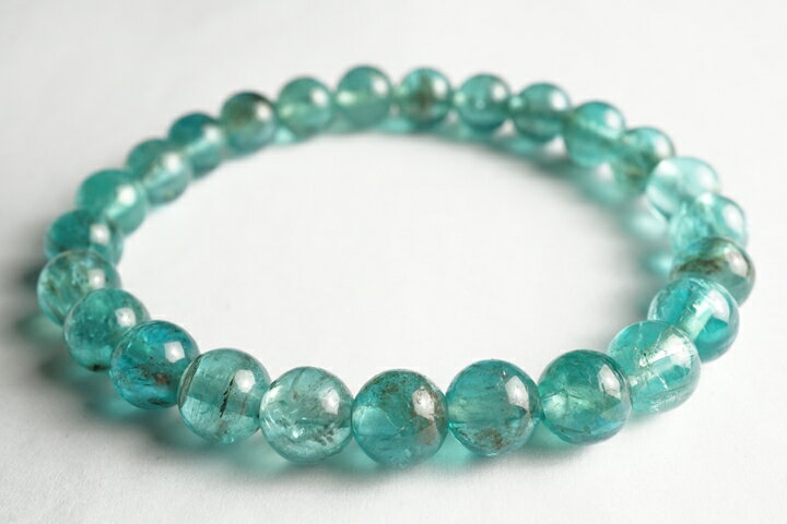 7.5mmアパタイトブレスレット ファイナルグレード