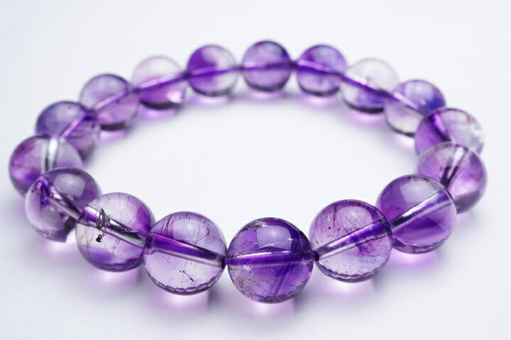 12mmブランドバーグアメジストブレスレットファイナルグレード　ナミビア　ブランドバーグ地方産