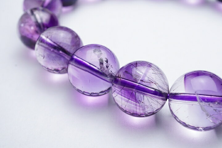 12mmブランドバーグアメジストブレスレットファイナルグレード　ナミビア　ブランドバーグ地方産