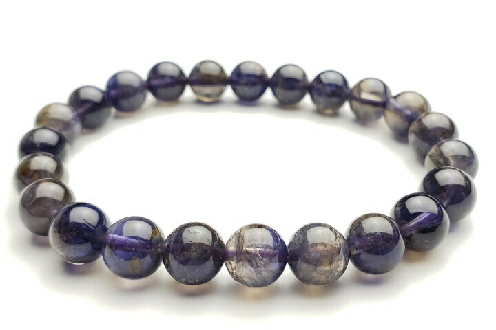 8mmアイオライトブレスレット ファイナルグレード++