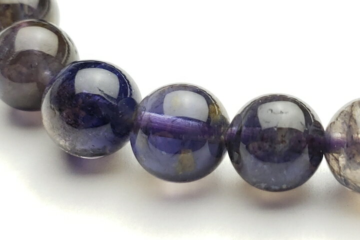 8mmアイオライトブレスレット ファイナルグレード++