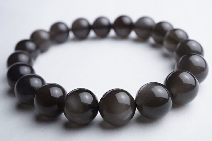 10mmブラックスタームーンストーンブレスレット