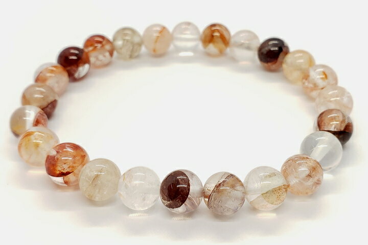 8mmマニカラン水晶ブレスレットファイナルグレード　香港加工品