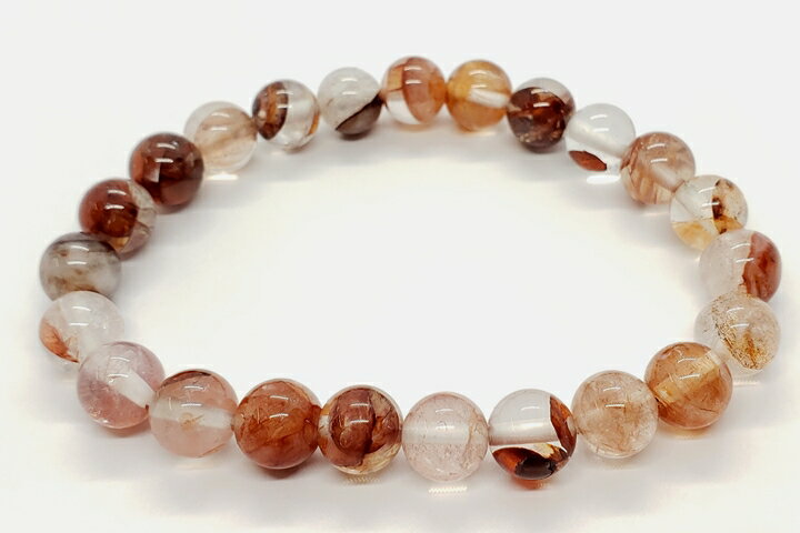 8mmマニカラン水晶ブレスレットファイナルグレード　香港加工品