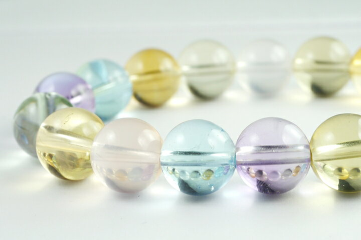 10mm5Aグレードファイブストーンブレスレット