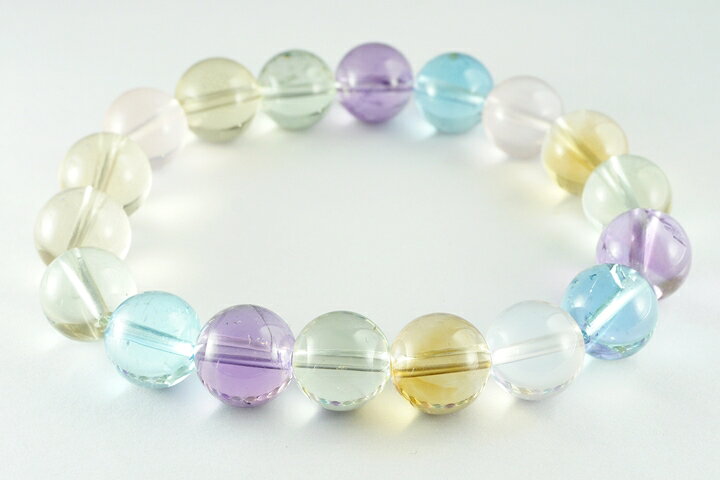 10mm5Aグレードファイブストーンブレスレット