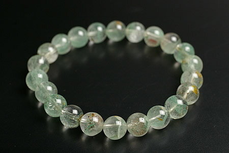 8mmグリーンファントムブレスレット5Aグレード　マダガスカル産