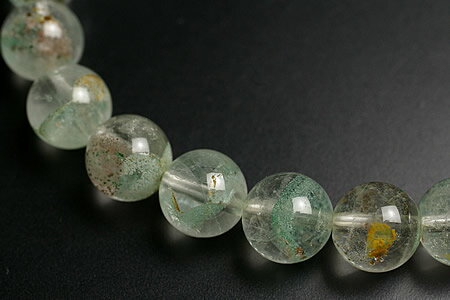 8mmグリーンファントムブレスレット5Aグレード　マダガスカル産