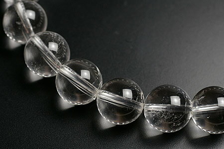 10mmアーカンソー州産水晶ブレスレット18玉