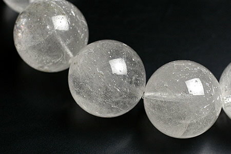 18mmアイスクリスタル（ニルバーナクォーツ）ブレスレット インド産