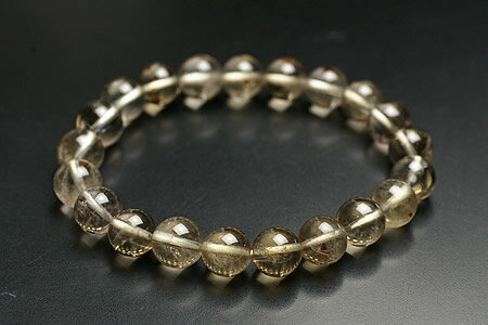 9mmガーネットインクォーツブレス3A高級品