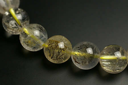 10.5mmデンドライトインクォーツブレスプレミアム ブラジル産