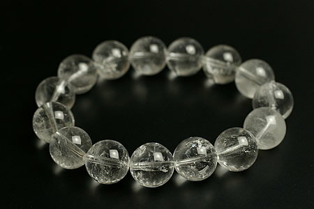 12mmウラルレムリアンブレスレット15玉　ロシアウラル山脈産