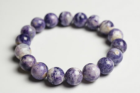 プレミアムグレード！11mmティファニーストーンブレスレット　アメリカ　ユタ州産