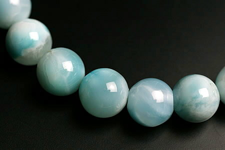 9.5mmアイスラリマーブレスレット　ファイナルグレード