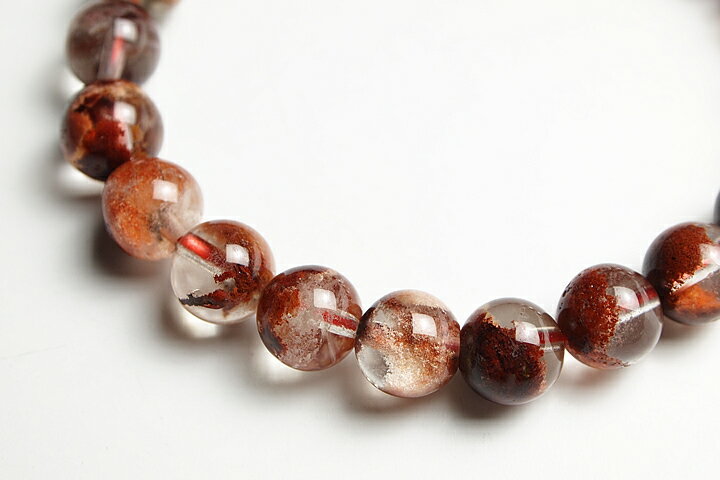 8.5mmレッドガーデンブレスレット最高級5A