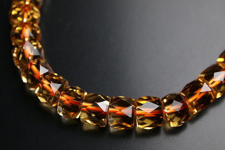 純天然シトリンカットブレス