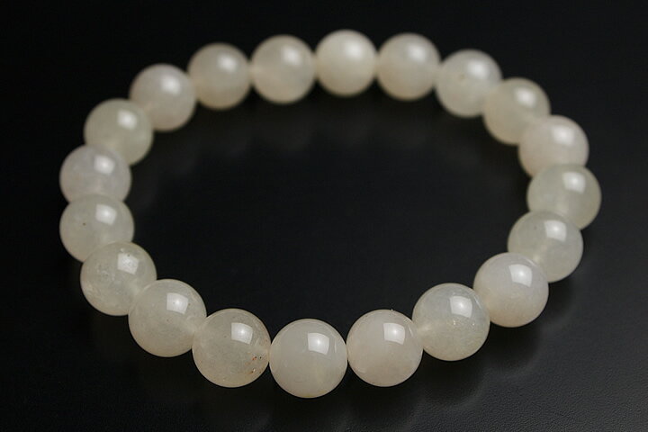 10mmザギマウンテンクォーツブレスレット20玉　パキスタン産