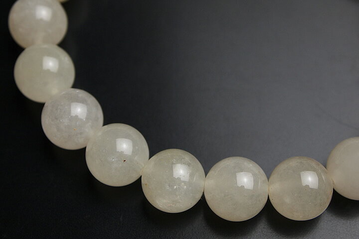 10mmザギマウンテンクォーツブレスレット20玉　パキスタン産