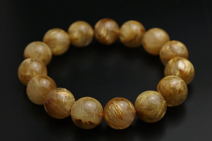 高品質グレード14mmキャッツアイルチルブレスレット お買得品