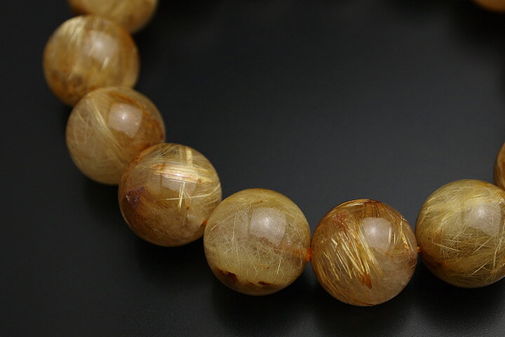 高品質グレード14mmキャッツアイルチルブレスレット お買得品